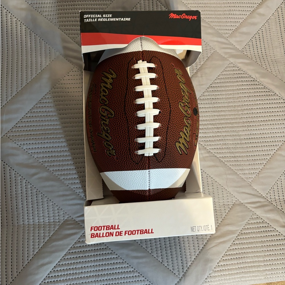 MacGregor First Down Composite Football Official Size